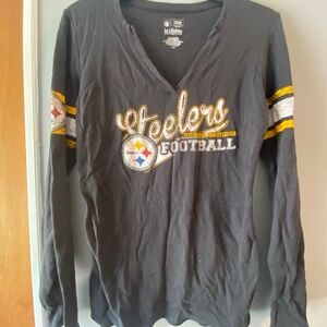 Women’s thermal NFL Pittsburgh Steelers shirt